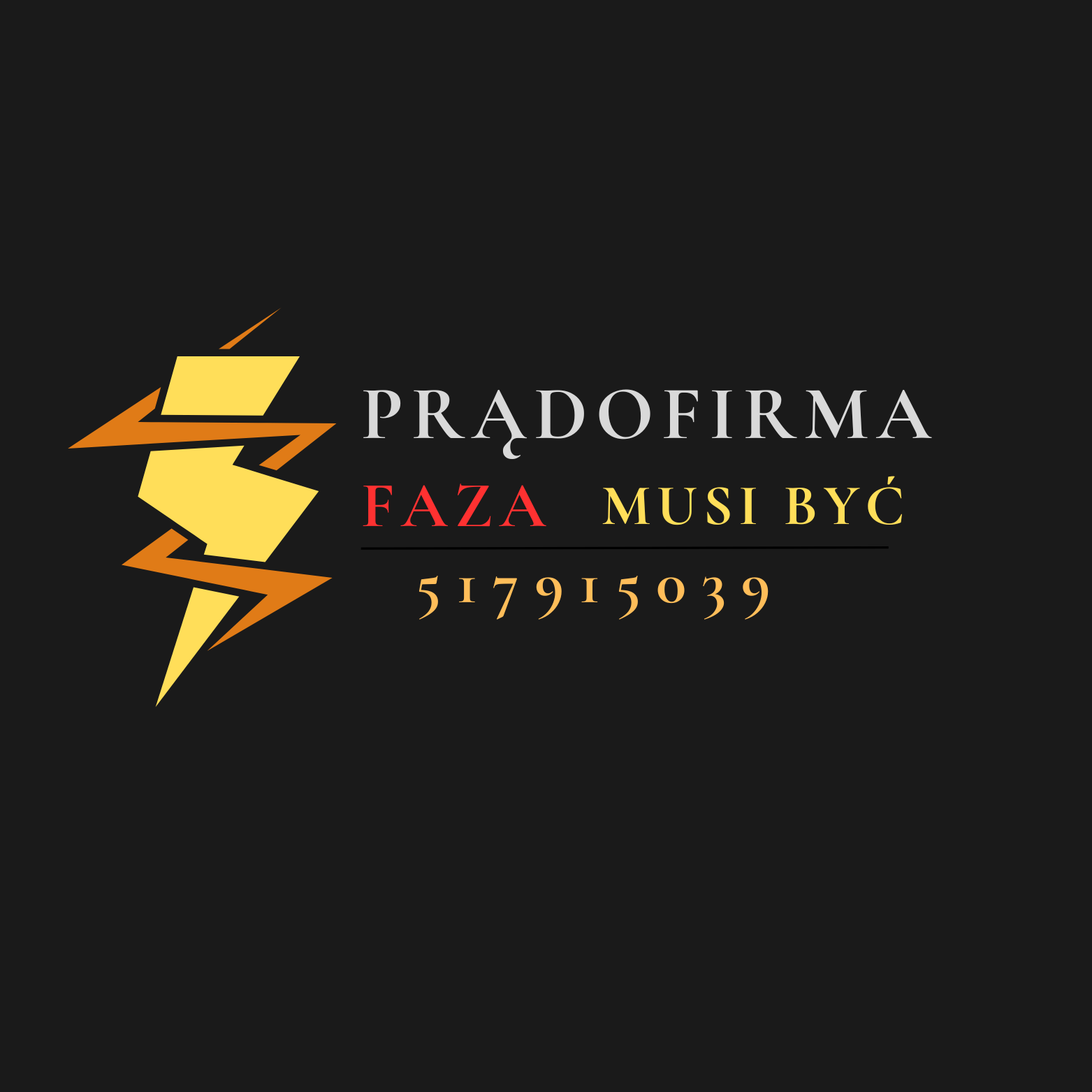 Logo: Prądofirma-Maksymilian Myrda