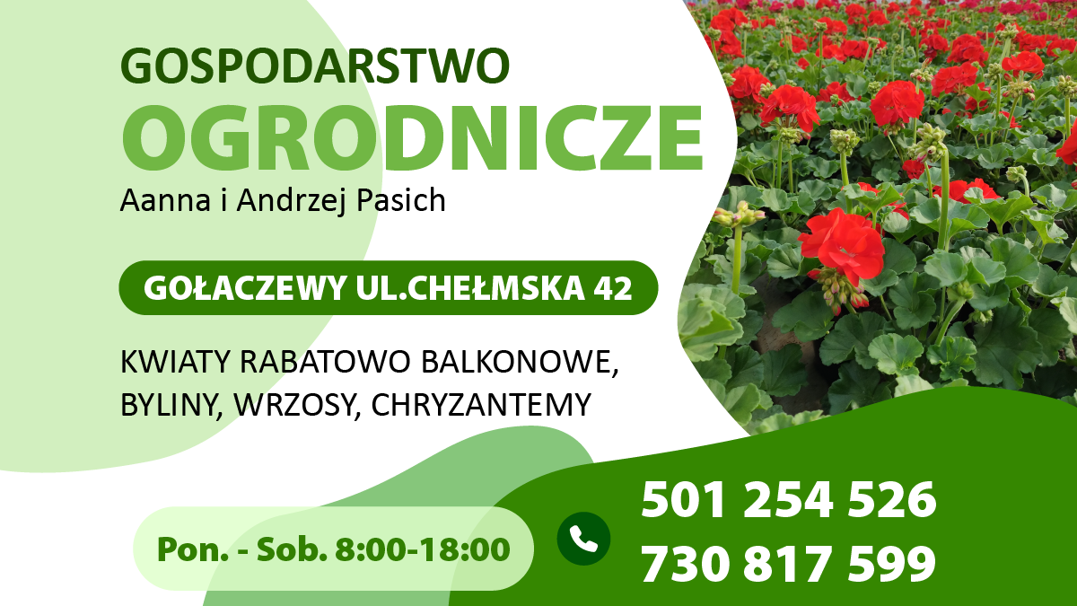 Logo: Gospodarstwo Ogrodnicze Anna i Andrzej Pasich